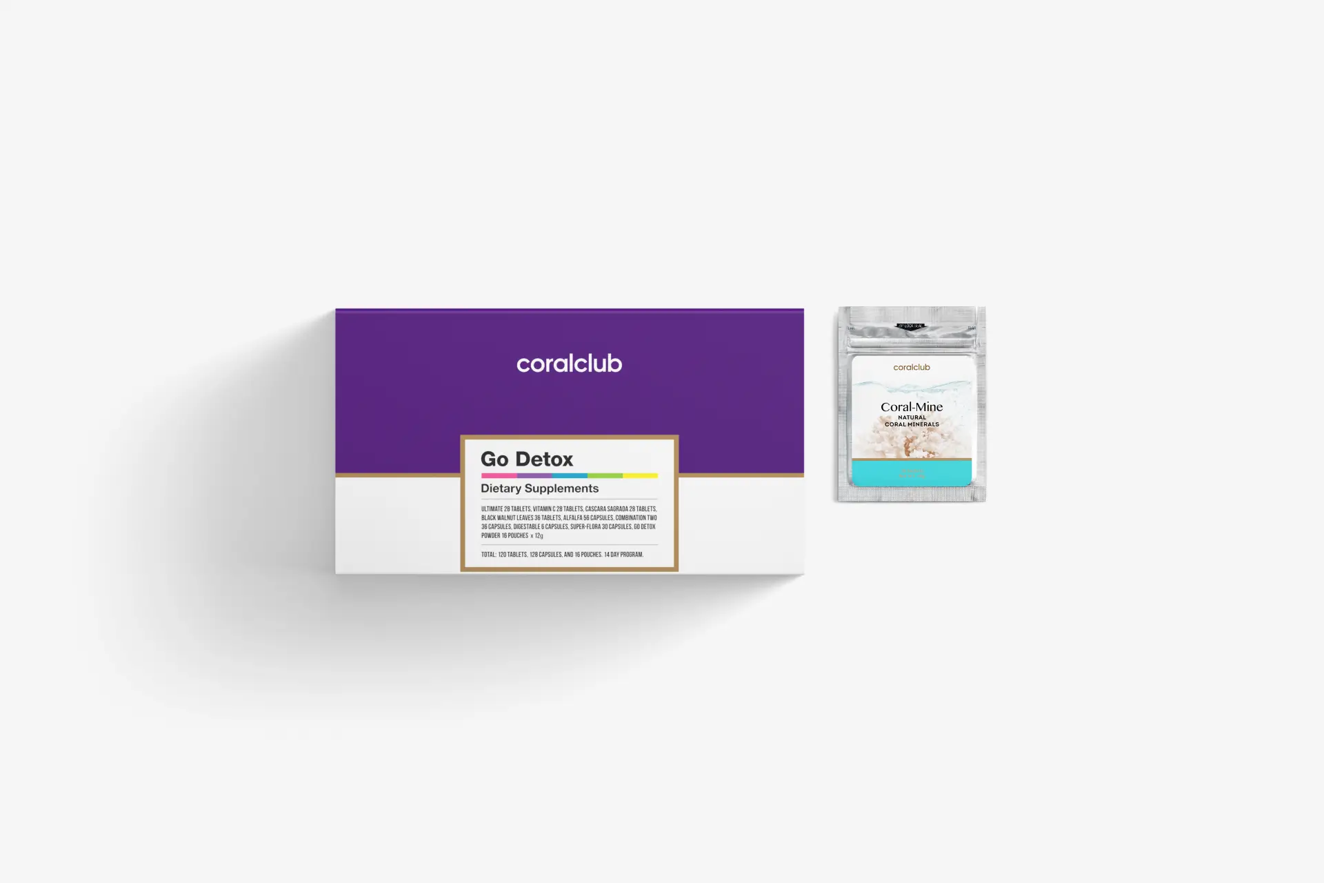 Go Detox Программа очищения за 14 дней + Корал-Майн